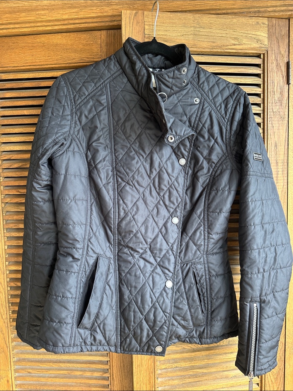 Barbour Quilted Black Women's Puffer Jacket
